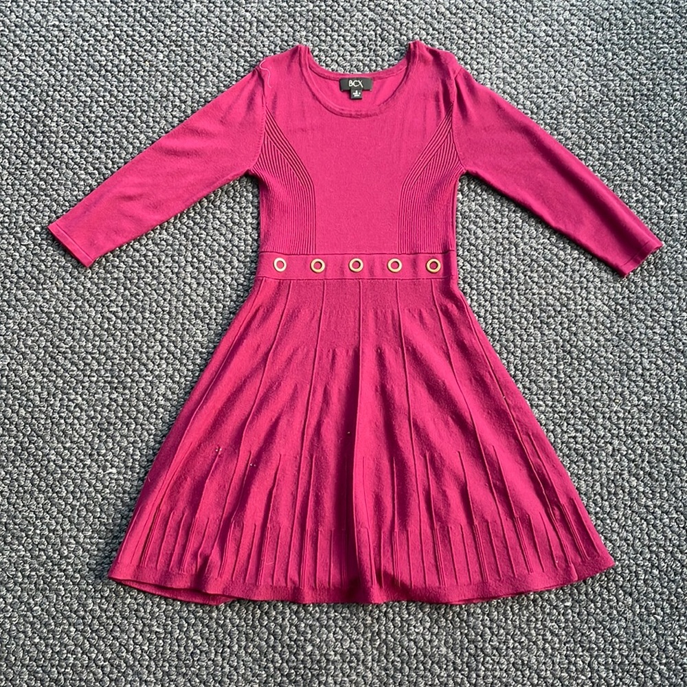 BCX hot pink dress